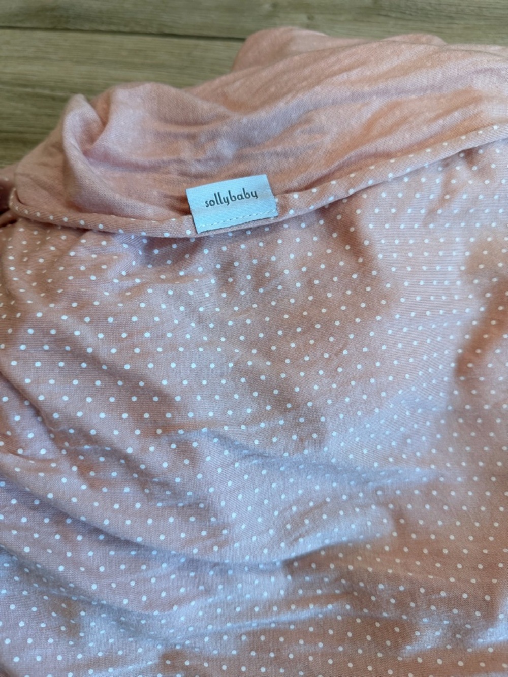 solly baby Pink Dot wrap
